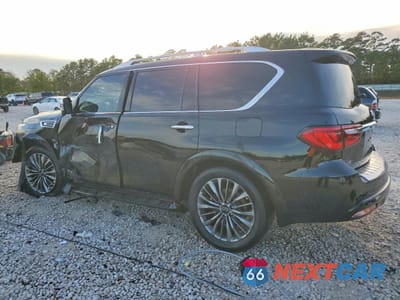 Drugie zdjęcie samochodu z przodu: 2019 INFINITI QX80 LUXE VIN:JN8AZ2NF1K9682778 - miniatura