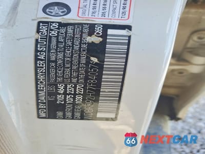 Zdjęcie 12 z 13 samochodu: 2007 MERCEDES-BENZ C 280 4MATIC VIN:WDBRF92H77F840571 - miniatura