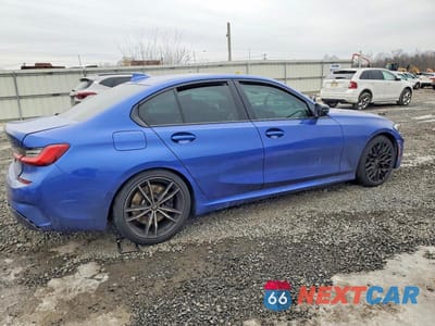 Trzecie zdjęcie samochodu z tyłu: 2021 BMW M340I VIN:3MW5U7J07M8B62914 - miniatura