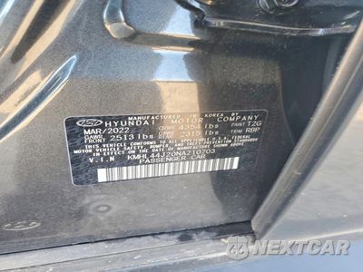 Zdjęcie 12 z 12 samochodu: 2022 HYUNDAI SONATA SEL PLUS VIN:KMHL44J20NA210703 - miniatura