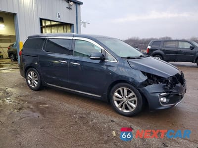 Czwarte zdjęcie samochodu z boku: 2017 KIA SEDONA SXL VIN:KNDME5C12H6271980 - miniatura