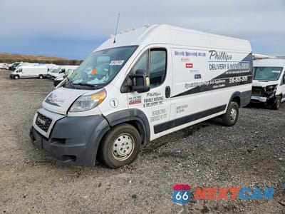 2019 RAM PROMASTER 3500 DELIVERY VAN 3C6URVJG3KE519626 - główne zdjęcie licytacji z USA - miniatura