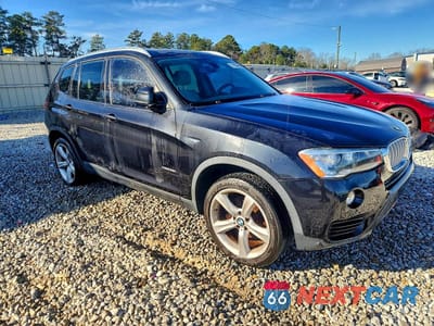 Czwarte zdjęcie samochodu z boku: 2017 BMW X3 XDRIVE35I VIN:5UXWX7C5XH0S18611 - miniatura