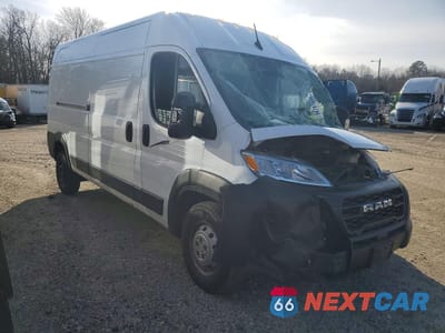 Czwarte zdjęcie samochodu z boku: 2023 RAM PROMASTER 2500 DELIVERY VAN VIN:3C6LRVDG5PE603770 - miniatura