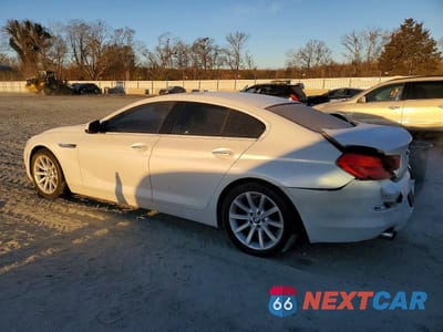 Drugie zdjęcie samochodu z przodu: 2015 BMW 640 I GRAN COUPE VIN:WBA6A0C58FD318378 - miniatura