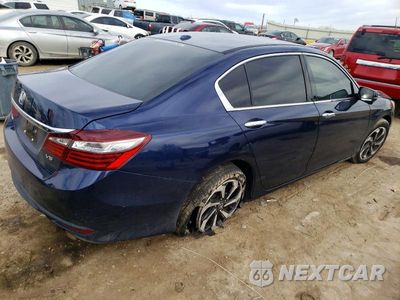 Trzecie zdjęcie samochodu z tyłu: 2016 HONDA ACCORD EXL VIN:1HGCR3F81GA032849 - miniatura