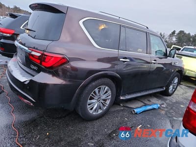 Trzecie zdjęcie samochodu z tyłu: 2019 INFINITI QX80 LUXE VIN:JN8AZ2NE8K9227918 - miniatura