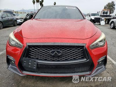 Piąte zdjęcie samochodu w środku: 2018 INFINITI Q50 LUXE VIN:JN1EV7AP8JM590506 - miniatura
