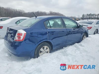 Trzecie zdjęcie samochodu z tyłu: 2007 NISSAN SENTRA 2.0 VIN:3N1AB61E87L708010 - miniatura