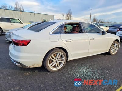 Trzecie zdjęcie samochodu z tyłu: 2020 AUDI A4 PREMIUM PLUS VIN:WAUENAF40LN005579 - miniatura