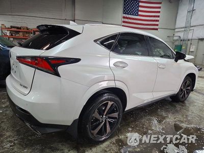 Trzecie zdjęcie samochodu z tyłu: 2020 LEXUS NX 300 BASE VIN:JTJGARDZ7L2228124 - miniatura