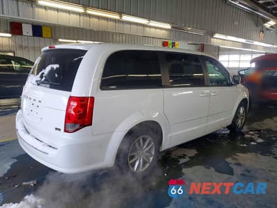 Trzecie zdjęcie samochodu z tyłu: 2016 DODGE GRAND CARAVAN SE VIN:2C4RDGBG0GR349478 - miniatura
