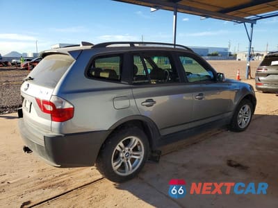 Trzecie zdjęcie samochodu z tyłu: 2005 BMW X3 3.0I VIN:WBXPA93485WD07201 - miniatura