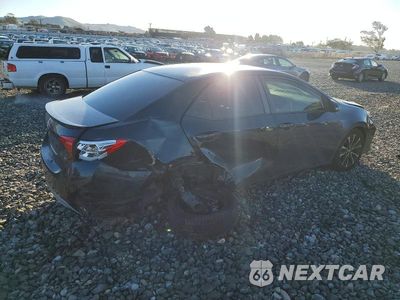 Trzecie zdjęcie samochodu z tyłu: 2018 TOYOTA COROLLA L VIN:2T1BURHE6JC071471 - miniatura