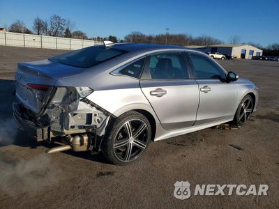 Trzecie zdjęcie samochodu z tyłu: 2022 HONDA CIVIC EX VIN:2HGFE1F73NH319953 - miniatura