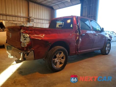 Trzecie zdjęcie samochodu z tyłu: 2012 DODGE RAM 1500 SLT VIN:1C6RD6LT0CS348689 - miniatura