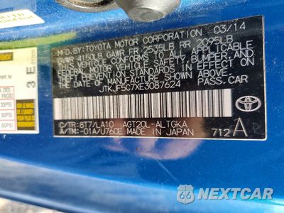 Zdjęcie 12 z 12 samochodu: 2014 TOYOTA SCION TC VIN:JTKJF5C7XE3087624 - miniatura