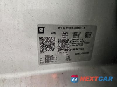 Zdjęcie 13 z 13 samochodu: 2018 CADILLAC ESCALADE ESV LUXURY VIN:1GYS4HKJ4JR101583 - miniatura