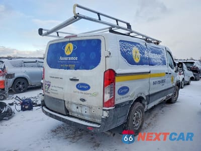 Trzecie zdjęcie samochodu z tyłu: 2023 FORD TRANSIT T-150 DELIVERY VAN VIN:1FTYE1Y89PKB75222 - miniatura