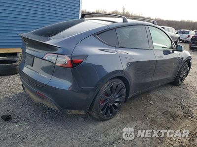 Trzecie zdjęcie samochodu z tyłu: 2023 TESLA MODEL Y VIN:7SAYGDEF4PF582346 - miniatura