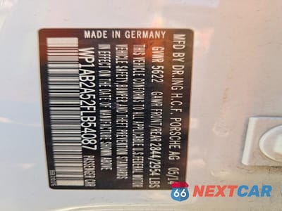 Zdjęcie 12 z 12 samochodu: 2015 PORSCHE MACAN S VIN:WP1AB2A52FLB54087 - miniatura