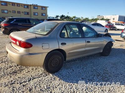Trzecie zdjęcie samochodu z tyłu: 2003 CHEVROLET CAVALIER VIN:1G1JC52FX37330775 - miniatura