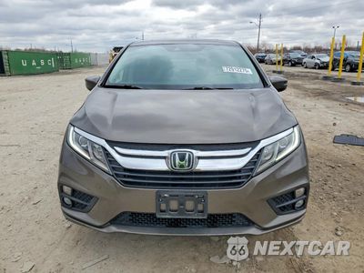 Piąte zdjęcie samochodu w środku: 2019 HONDA ODYSSEY EXL VIN:5FNRL6H72KB091912 - miniatura