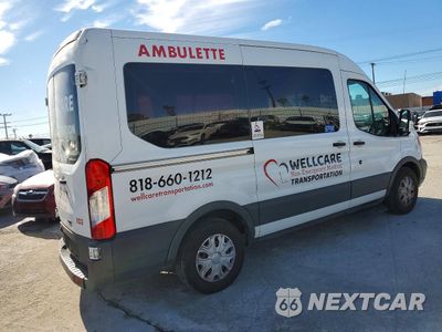 Trzecie zdjęcie samochodu z tyłu: 2017 FORD TRANSIT T-150 VIN:1FTYE1CM0HKB21135 - miniatura