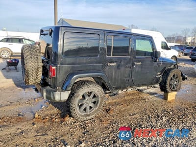 Trzecie zdjęcie samochodu z tyłu: 2016 JEEP WRANGLER UNLIMITED SAHARA VIN:1C4HJWEG0GL244183 - miniatura