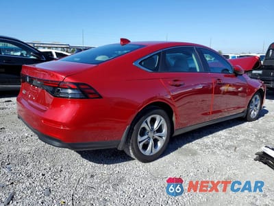 Trzecie zdjęcie samochodu z tyłu: 2023 HONDA ACCORD LX VIN:1HGCY1F29PA043424 - miniatura