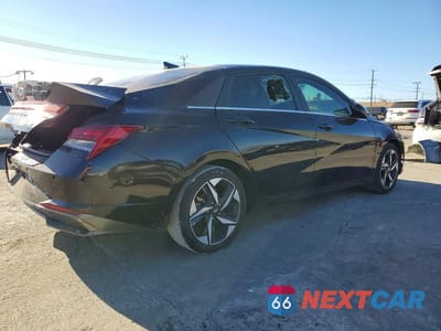 Trzecie zdjęcie samochodu z tyłu: 2023 HYUNDAI ELANTRA LIMITED VIN:KMHLN4AJ1PU046707 - miniatura