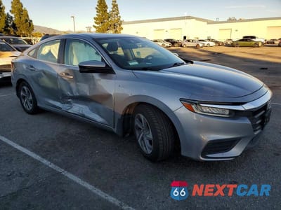 Czwarte zdjęcie samochodu z boku: 2020 HONDA INSIGHT EX VIN:19XZE4F50LE001843 - miniatura