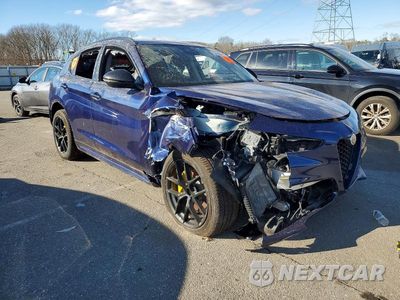 Czwarte zdjęcie samochodu z boku: 2021 ALFA ROMEO STELVIO TI VIN:ZASPAKBN7M7D20775 - miniatura
