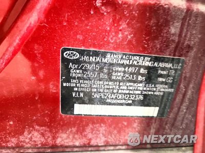 Zdjęcie 12 z 12 samochodu: 2015 HYUNDAI SONATA SE VIN:5NPE24AF0FH232376 - miniatura