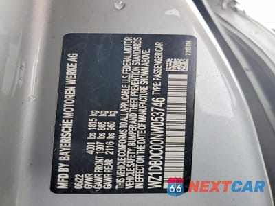 Zdjęcie 12 z 13 samochodu: 2022 TOYOTA SUPRA BASE VIN:WZ1DB0C00NW053746 - miniatura