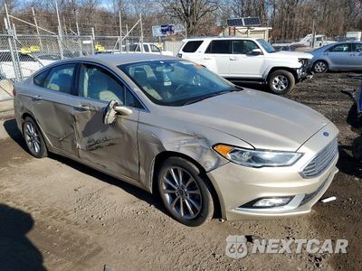 Czwarte zdjęcie samochodu z boku: 2017 FORD FUSION SE VIN:3FA6P0HD0HR365910 - miniatura