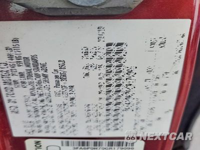 Zdjęcie 13 z 13 samochodu: 2016 FORD FUSION SE VIN:3FA6P0H70GR179096 - miniatura