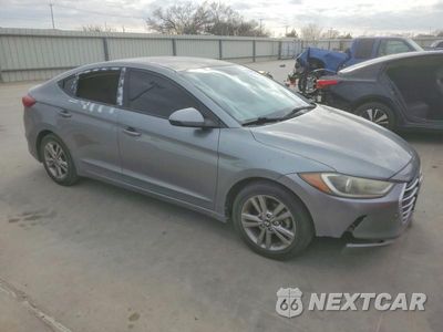 Czwarte zdjęcie samochodu z boku: 2018 HYUNDAI ELANTRA SEL VIN:KMHD84LF0JU449685 - miniatura