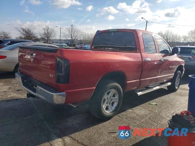 Trzecie zdjęcie samochodu z tyłu: 2006 DODGE RAM 1500 ST VIN:1D7HA18N56S617094 - miniatura