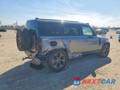 Trzecie zdjęcie samochodu z tyłu: 2022 LAND ROVER DEFENDER 110 X-DYNAMIC SE VIN:SALE2ERU6N2089516 - miniatura