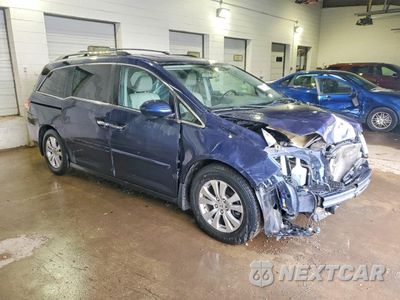 Czwarte zdjęcie samochodu z boku: 2015 HONDA ODYSSEY EXL VIN:5FNRL5H6XFB012705 - miniatura