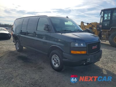 Czwarte zdjęcie samochodu z boku: 2019 GMC SAVANA G3500 VIN:1GTZ7GFG3K1239846 - miniatura