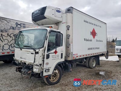 2020 ISUZU NPR XD REFRIGERATED BOX TRUCK JALC4W165L7K00843 - główne zdjęcie licytacji z USA - miniatura