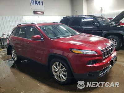 Czwarte zdjęcie samochodu z boku: 2015 JEEP CHEROKEE LIMITED VIN:1C4PJMDS4FW646680 - miniatura