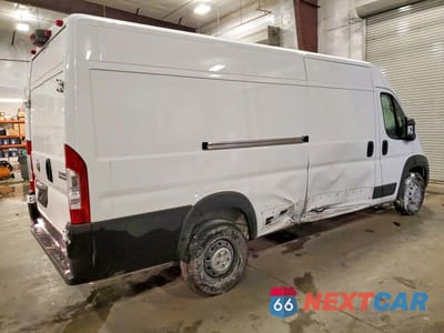Trzecie zdjęcie samochodu z tyłu: 2023 RAM PROMASTER 3500 DELIVERY VAN VIN:3C6MRVJG0PE606536 - miniatura