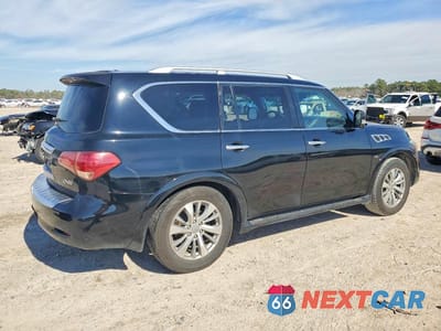 Trzecie zdjęcie samochodu z tyłu: 2016 INFINITI QX80 VIN:JN8AZ2NF1G9610888 - miniatura