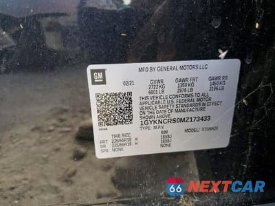 Zdjęcie 13 z 13 samochodu: 2021 CADILLAC XT5 PREMIUM LUXURY VIN:1GYKNCRS0MZ173433 - miniatura