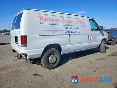 Trzecie zdjęcie samochodu z tyłu: 2003 FORD E250 DELIVERY VAN VIN:1FTNE24273HB67816 - miniatura