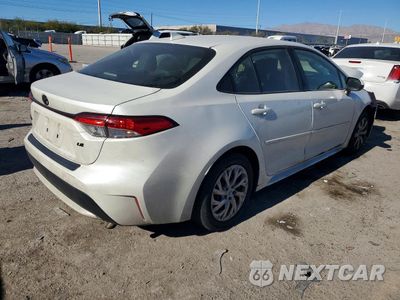 Trzecie zdjęcie samochodu z tyłu: 2021 TOYOTA COROLLA LE VIN:JTDEPMAE7MJ173677 - miniatura