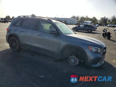 Czwarte zdjęcie samochodu z boku: 2021 MERCEDES-BENZ GLB 250 VIN:W1N4M4GB7MW098704 - miniatura